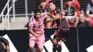 Suárez brace as sub gives Messi-less Miami win over D.C. #suarez