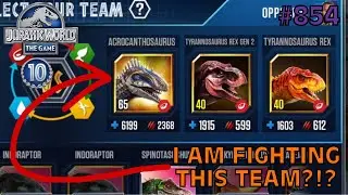I AM FIGHTING THIS TEAM?!? - Jurassic World: The Game - EP 854