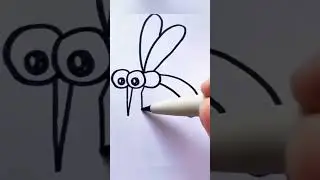How To Draw Mosquito 🦟||Ep-41||Alishka Femily Tv||