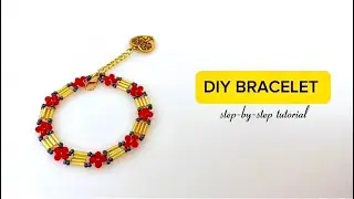 Easy Step-by-Step Beaded Bracelet Tutorial for Beginners | DIY Jewelry Making