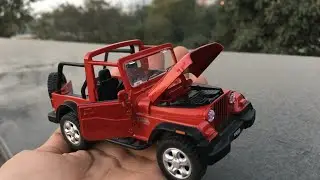 Diecast Unboxing-2015 Mahindra Thar 4x4 CRDe 1/32 Diecast By Mahindra Merchandise