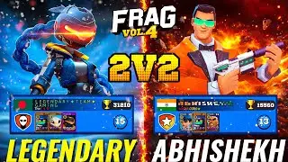 INSANE 2v2 Collab 💥 Legendary Team Gaming x Abhishekh 🔥 Cobra 2v2 Went INSANE!