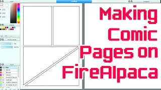 Making Comic Pages on FireAlpaca/Medibang
