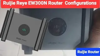 Ruijie Reye EW300N Router wireless  Configuration as an access point step by step | How to configure