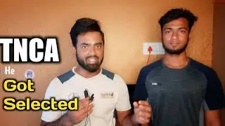 He Got Selected in TNCA Talent Hunt Cricket Selection - Panu pi