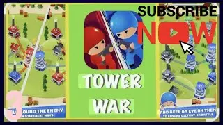 Tower War - Tactical Conquest #3 - Android Gameplay