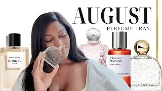 TOP Daytime Tropical Fragrances | August Perfume Tray 🌺🥥🌴