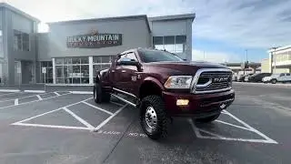 2017 Ram 3500 Laramie Limited MEGA CAB 4X4 DRW W/ UPGRADES