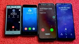 REDMI 5A VS OPPO A53 VS VIVO Y12s incoming call SONY XZ1c out going call