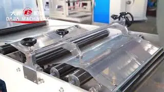 DABA Plastic PP PS Flake Forming Machine Plastic Extruder Plastic Sheet Manufacturing Machine