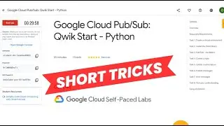 Google Cloud Pub/Sub: Qwik Start - Console | Lab Solution | Short Trick | Monsoon Badge