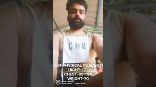 CISF physical qualified CISF bharti qualified at Dewas BNP #cisf #bharti #armystatus #5km