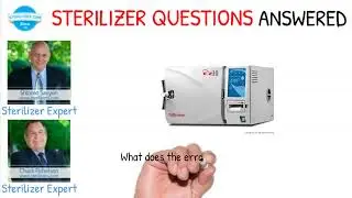 Tuttnauer Error Codes For E Series Autoclaves: Low Temp