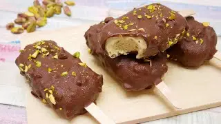 HELADO DE PISTACHO, como el de las heladerías / SIN CRISTALES Y MUY CREMOSO / CHOCOLATE ORBAYU