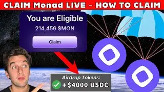 Monad AIRDROP Claim is LIVE - HOW TO CLAIM