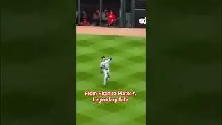 From Pitch to Plate: A Legendary Tale #mlb #sports #usa