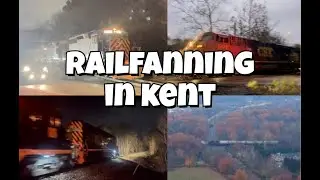 Railfanning in Kent, Ohio: Mutable W&LE Trains and some CSX & More. 11/7/2025