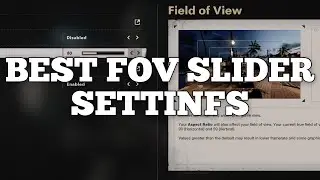 BEST FOV SLIDER SETTINGS ON COLD WAR! ( Call Of Duty Black Ops Cold War Beta )