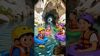 Gelap tapi seru, Cave Tubing Goa Pindul.. #goapindul #adventure #shorts