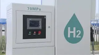 Shanghai unveils world's largest hydrogen car fueling station