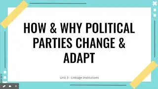 3.5. How and Why Political Parties Change and Adapt (Topic 5.4)_AP Gov