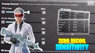 BEST SENSITIVITY SETTINGS FOR BGMI/PUBG MOBILE | 4 FINGER CLAW | FAST REFLEX