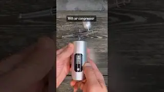 Unboxing this new handheld airbrush gun with air compressor. Full video coming up soon #airbrush