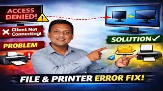 Fix: THE NETWORK PATH WAS NOT FOUND - Error 0x80070035 in Windows 11 Pro 25H2 - Can't Find Shared.