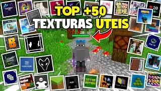TOP 50 USEFUL TEXTURES FOR MINECRAFT BEDROCK
