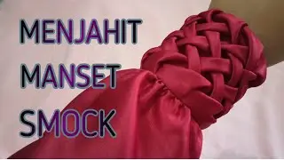 MENJAHIT MANSET SMOCK | CANADIAN SMOCK | MANSET ZIPPER