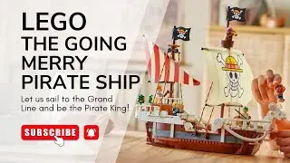 Unboxing & Review : LEGO One Piece 75304 - The Going Merry Pirate Ship