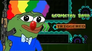 Electrodynamix triggered lvl in Geometry Dash #moruwen