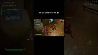 Escape rooms are so fun 😆#youtube #fortnite #youtubeshorts #gaming #fortniteclips #viralvideo #viral