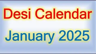 Desi Date Calendar January 2025 | Desi Month Date Today | Poh Date Today | Punjabi Calendar 2025
