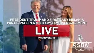 LIVE: President Trump and First Lady Melania Participate in a Military Family Engagement - 02/13/26