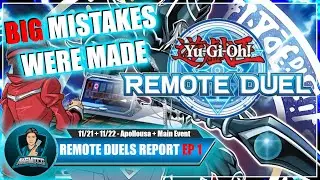 Yugioh My First Remote Duel Event Report - Giant Apollousa + 170+ Person Regional!