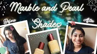 MARBLE AND PEARL SHADES OF LAKME PERFECTING LIQUID FOUNDATION | SWATCHES | BY DEVA |