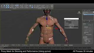 3ds Max Proxy Mesh Tool