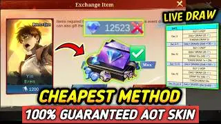 DON&rsquo;T WASTE Diamonds! Best Way to Get AOT Skins (Cheapest Method) - MLBB
