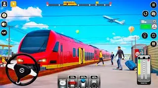 Railway Train Simulator Game - Luxury Indian Train 3D #4 | Android GamePlay