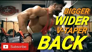 BIGGER WIDER 'V-TAPER' - SERGI CONSTANCE NEW BACK WORKOUT ROUTINE 2020