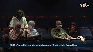 VOTV - El 30 d'agost tornen els espectacles a l'Auditori de Granollers