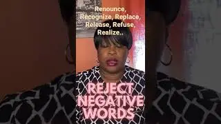 Reject People&rsquo;s Negative Words! #innerhealing #heal #christian #words
