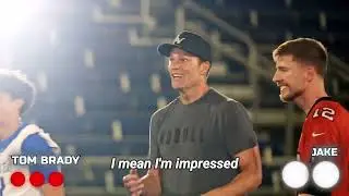 Tom Brady's High Stakes Balloon Showdown with High Schooler! 1