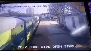 CCTV Footage : RPF Saves Life | Caught on Camera | Indian Train Accident #shorts