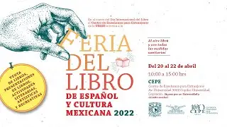 Feria del libro 2022. Presentaci&oacute;n del libro: Lengua y cultura. Espa&ntilde;ol para extranjeros