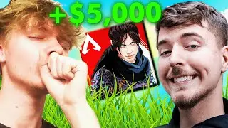 Pros Try The Mr. Beast Challenge in Apex Legends Mobile