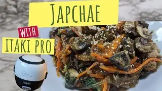 Japchae - Korean Glass Noodle | Itaki Pro Electric Lunch Box Recipe