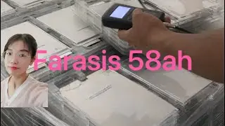 Farasis 3.7v 58ah NMC pouch cell