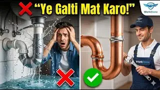 Indian Plumbing Myths EXPOSED 🚿 | DIY Jugaad vs Professional Fix | WorkDone App